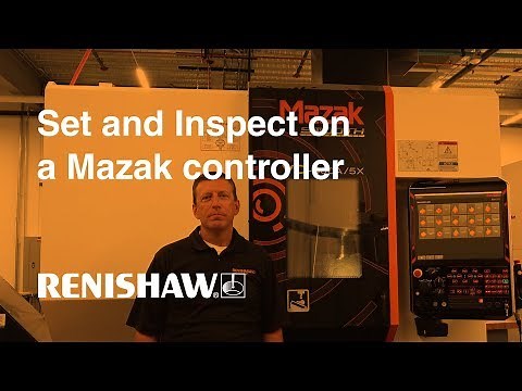 Set and Inspect on-machine probing app for Mazak machine tools