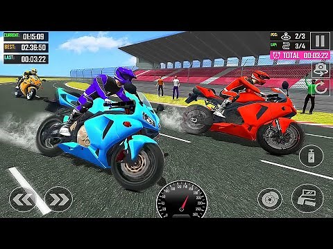 Jugando Juegos de Carreras Reales en Moto | Real Motor Bike Racing - MotorCycle Race Game