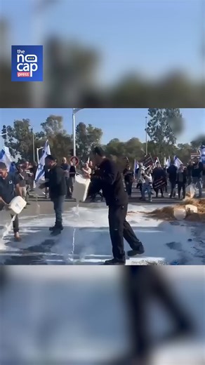 Hundreds of Israeli dairy farmers staged mass protests across the country, blocking major roads with tractors and spilling milk onto the streets to oppose the government’s planned dairy market reforms. Demonstrations erupted as farmers warned that deregulation proposals pushed by Finance Minister Bezalel Smotrich could devastate local dairy farms, slash incomes, and trigger widespread job losses. Protesters argue that opening the sector to market forces and imports would weaken domestic producti