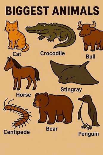 The 10 Largest Animals On Earth (Ever)