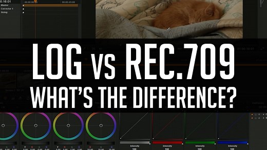 Log Vs. Rec.709: What's the Difference? - Color Grading Tutorial