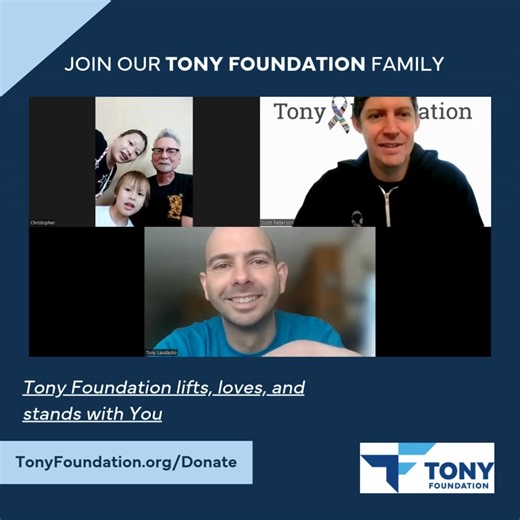 He beat cancer once back in 2007, when doctors removed half of his neck, and he spent months on a feeding tube. He survived. But this past October, it came back, this time as lung cancer, with two tumors blocking his airways. Since then he’s been fighting through: • constant fatigue • coughing fits • sleeping 12–16 hours a day • not always being able to work • financial stress on his family And still, he never stopped trying. That’s why today mattered so much. Tony Foundation gifted him $5,000 t