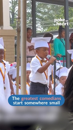 Little #comedian turns rhyme into a #hilarious #jokes | Poke My Heart
