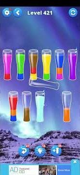 Water Sort – Color Puzzle Game – Level 421 | Color Puzzle Challenge