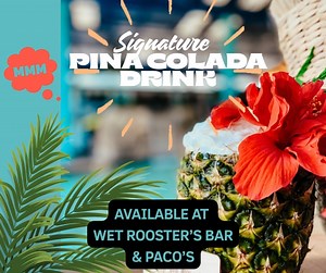 🌴 Sip into paradise at Coco Key! 🌊🍍 Our specialty Piña Colada is blended to perfection — creamy coconut, sweet pineapple, and vacation vibes in every sip. 🍹✨ | CoCo Key Orlando