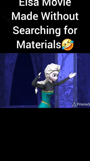 Prisma 3D Elsa animation