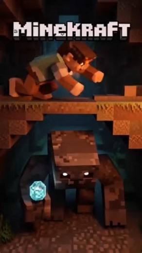 THE WARDEN'S LAIR! 🤫🌌 #minecraft