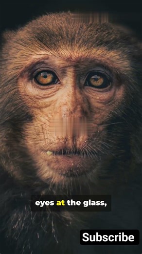 🔥🐒 Woke up to THIS at my window… would you run?! #Shorts #ViralFacts #mysteryfacts