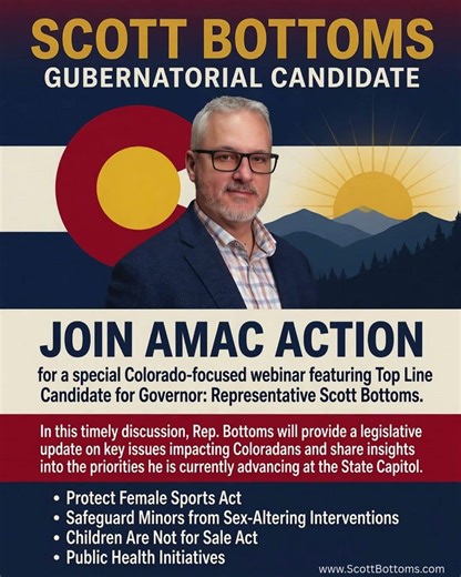 Join me for a special Colorado-focused webinar hosted by AMAC Action! #shorts