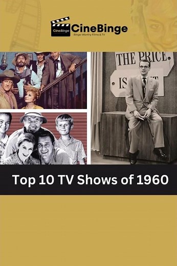 Top 10 TV Shows of 1960 - #classictv