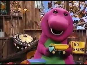 Barney falls, gets hurt, and cries like a baby (Barney Safety Version)