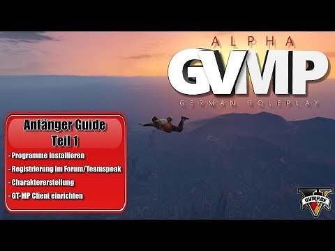 GVMP Anfänger Guide Teil 1 | Registrierung Forum, Teamspeak, Voice-Plugin...