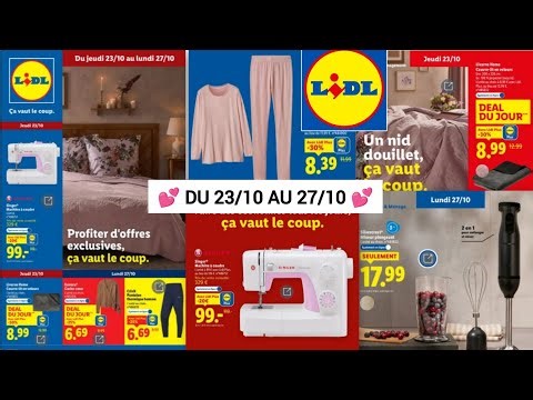 💕 Lidl Arrivage de la Semaine du 23/10 au 27/10 💕 Cuisine Maison & Décoration Robot 💕 #lidl