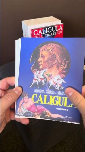 This 3-disc edition of Caligula The Ultimate Cut is MASSIVE