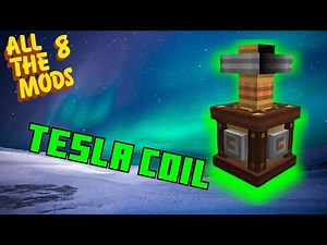 Crafting Duroplast for the Tesla Coil: Let's Play ATM8 Minecraft Mod Pack
