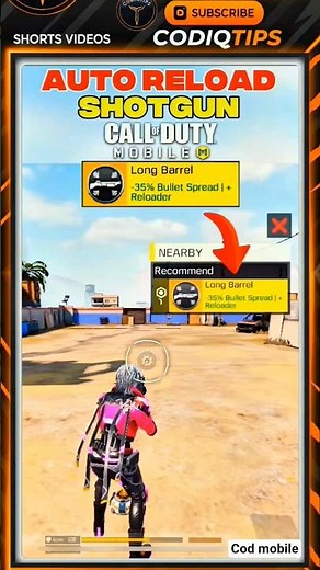 fastest auto reload shotgun in cod mobile😱 #codm