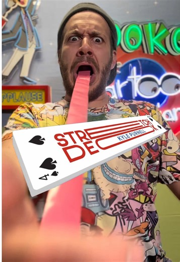 I’m not a “card guy”… I’m a Cartoon Magician 😝✨ …but when my good friend Kyle Purnell showed me his new trick Stretch Deck—I was excited to make an exception! It’s pretty T👀NY if you ask me!!! 😂 This brand new release just dropped on Vanishing Inc. yesterday… and it instantly became their #1 seller 👀🔥 Go grab one while you still can!!! Happy Tuesday and Clean Comedy Day Love, KooKoo the Cartoon Magician 🧨
