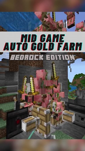 Minecraft 1.21 Automatic Gold Farm Tutorial