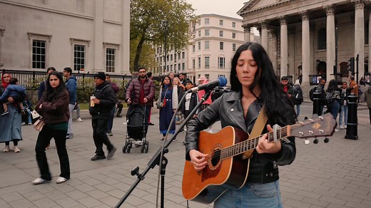 2.9M views · 89K reactions | No One Was Ready for How EMOTIONAL This 'Wicked Game' Cover Is | Chris Isaak - Wicked Game #streetperformer #leire #busking #london #wickedgame #chrisisaak | Leire | Facebook