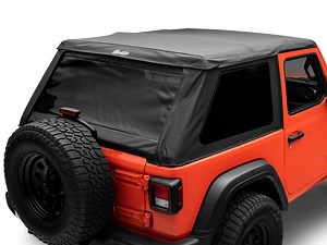 Bestop Jeep Wrangler Trektop NX Soft Top; Black Diamond 56862-35 (18-26 Jeep Wrangler JL 2-Door) - Free Shipping