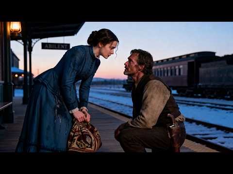 Valentine Bride Waited at the Station — He Never Came, But a Rich Cowboy Did