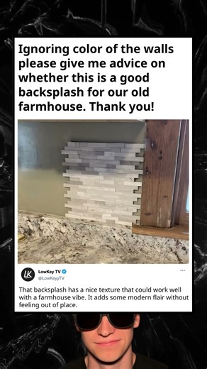 Farmhouse Backsplash Advice Needed