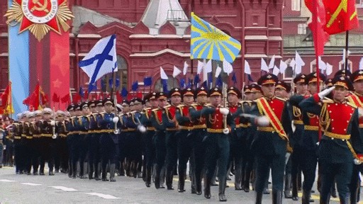 Geen tanks, amper gasten: sobere parade Moskou 'roept vragen op'