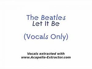 VOCALS / The Beatles - Let It Be