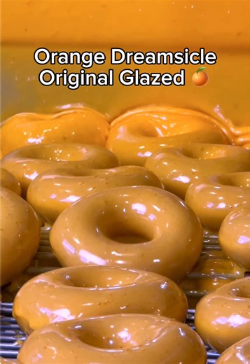 Krispy Kreme Orange Dreamsicle Glaze - Limited Time!