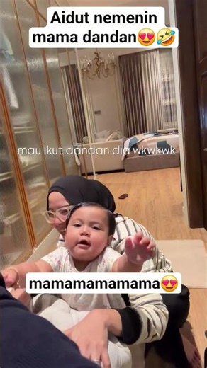 mamamamamamama 😍😍 #aisha #miskah #fadiljaidi #family