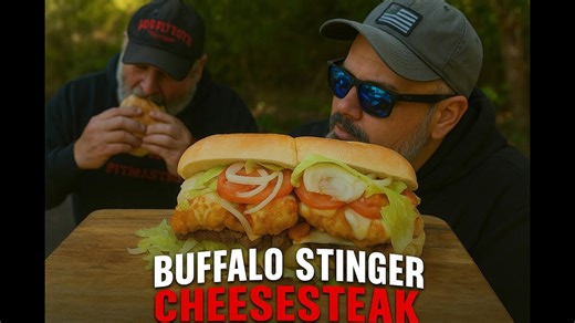 The boldest cheesesteak ever - buffalo stinger style!