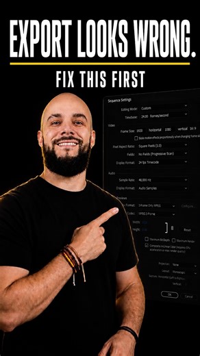 Why Your Premiere Pro Export Looks Wrong (Fix This First)