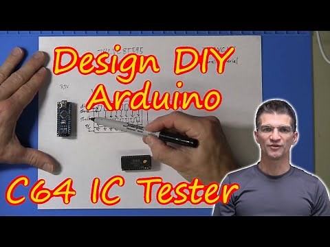 Commodore 64 IC Tester! Programmable Logic Array (PLA) Test, DIY Arduino tester