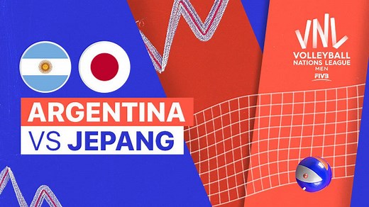 Full Match | Argentina vs Jepang | Men's Volleyball Nations League 2022