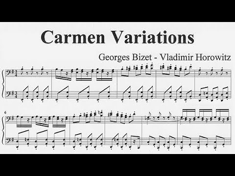 Georges Bizet - Vladimir Horowitz : Carmen Variations