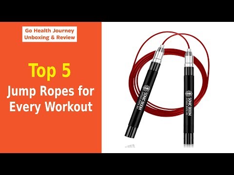 Top 5 Jump Ropes | Best Speed and Weighted Ropes for Fitness! 🔥
