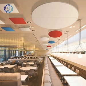 [Hot Item] Customized Size Acoustic Ceiling Acoustic Panels for Auditoriums and Conferences