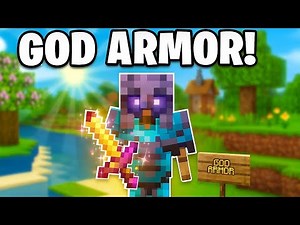 🔥 Creating the Ultimate GOD ARMOR in Minecraft (Full Netherite + Armor Trims Showcase!) 🔥