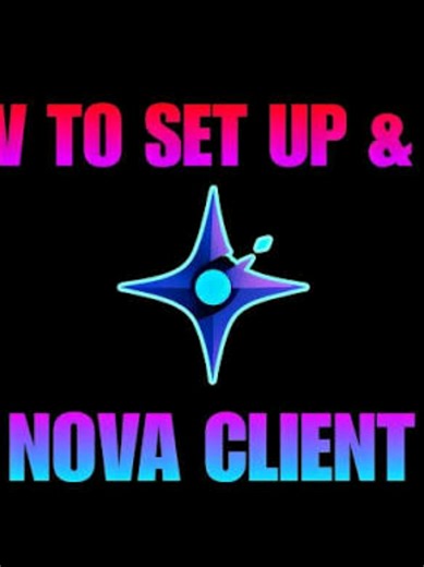 Download Nova Client for MCPE 1.21.131