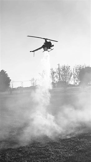 Happy Halloween!! 👻🎃😶‍🌫️ Seemed fitting to fly a GOBLIN today! SAB Heli Division | Nick Maxwell