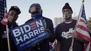 Ecstatic Biden supporters witness history in Delaware