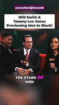 Tommy Lee Jones & Will Smith Previewing Men In Black In 1997! 👽👾🤯