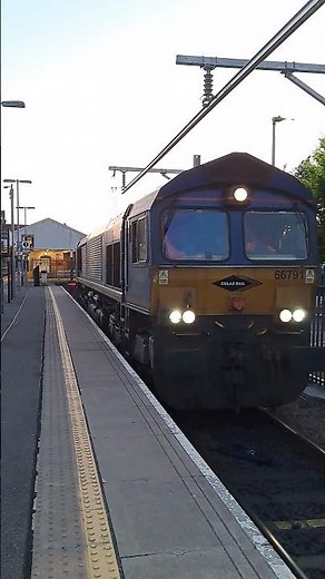 Class 66791 was seen at Caerphilly 21/05/25 #trainspotting #train #loco #wales #trainwatching