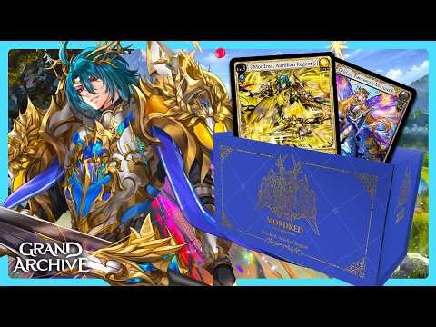 Mordred, Aurelian Regent Re:Collection Deck Overview || Grand Archive TCG: Radiant Origins