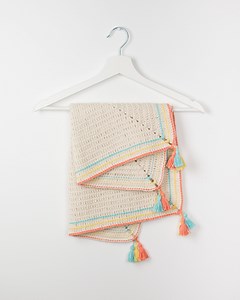 Boho Baby Granny Square Blanket - Free Pattern | Croby Patterns