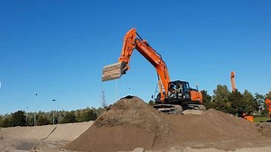 12K views · 30 reactions | Demo of the new #Hitachi Zaxis 350-6 3DMG #excavator, with the new, factory fitted, 3D Machine Guidance system, which is developed together with #trimble, at the Hitachi factory in #amsterdam. | Danish Construction Channel | Facebook