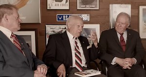 5.6K views · 270 reactions | Part 3/3 — The Berlin Airlift: A Sweet History  Col. Wolfgang Samuel, a German child during the Berlin Airlift who would later go on to fly for USAF in Vietnam, recounts the significance of a U.S. Soldier sharing gum w/ him.    #SweetHistory ✈️❤️ | United States Air Force | Facebook