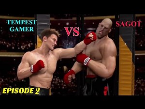 Finally I Defeat Sagot (The Champion) | mma life simulator ep 2