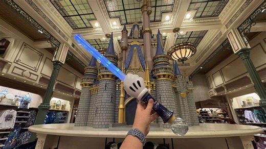 Disney Starlight Parade Light-Up Interactive Bubble Wand Available at the Magic Kingdom | Chip and Company