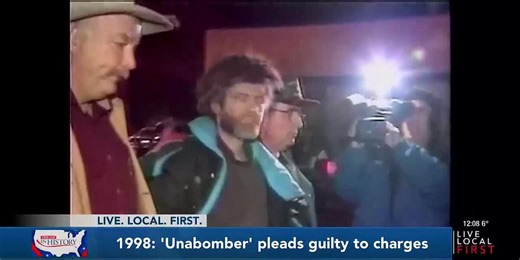 This Day in History: January 22, 1988 - 'Unabomber' pleads guilty to charges